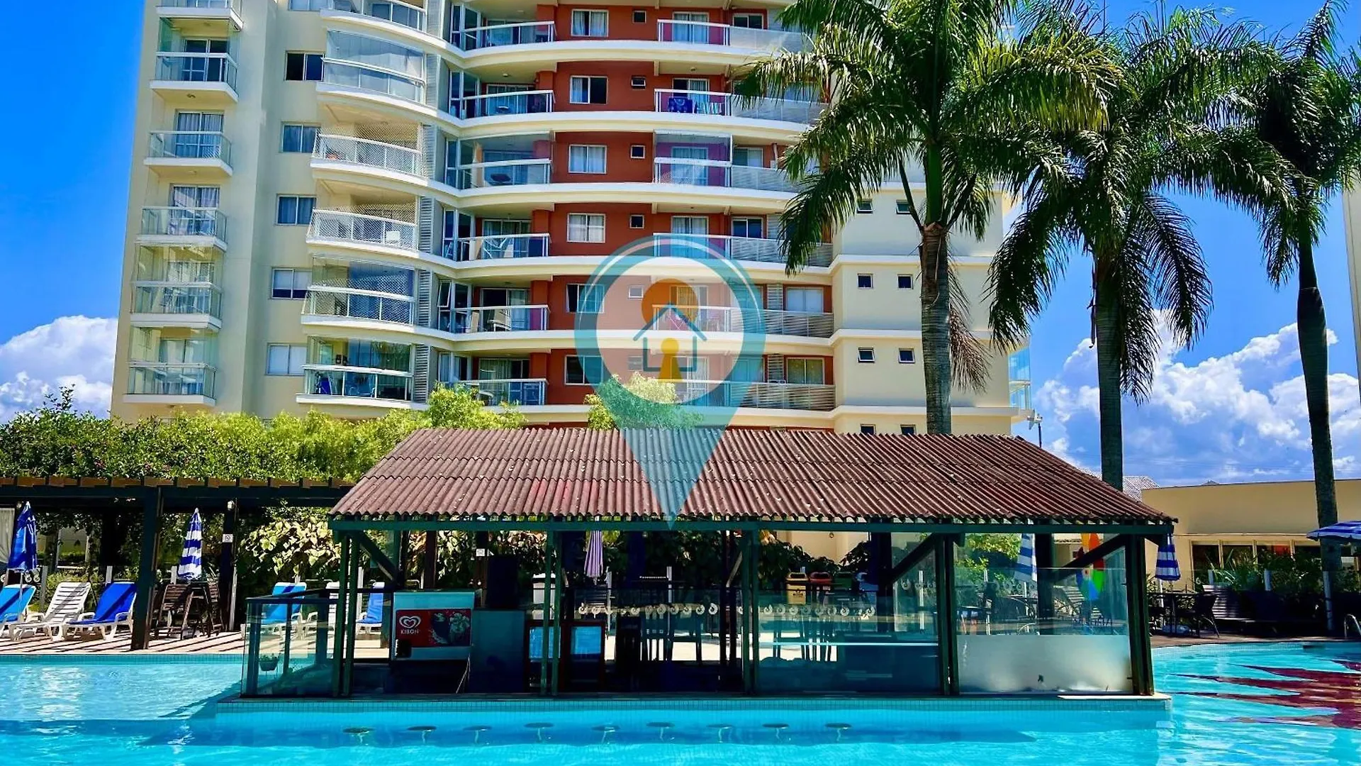 Apartment N5406 Ap Completo Home Club 3Qts P/ Ate 8 Pessoas Penha  Brazil